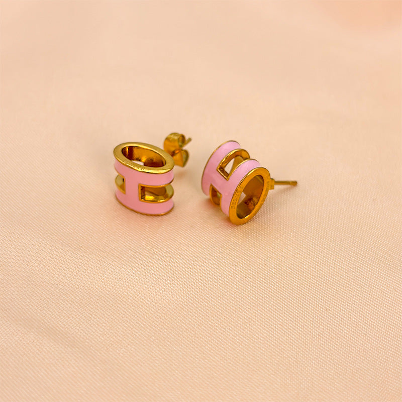 ASTRA® H ENAMEL NECKLACE