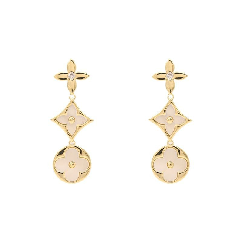 ASTRA CLOVER PENDANT EARRINGS