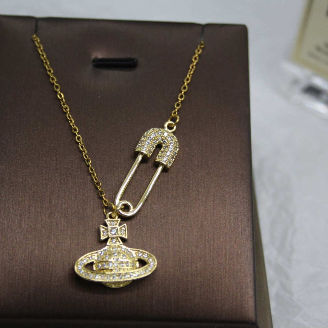 ASTRA® SATURN PENDANT NECKLACE