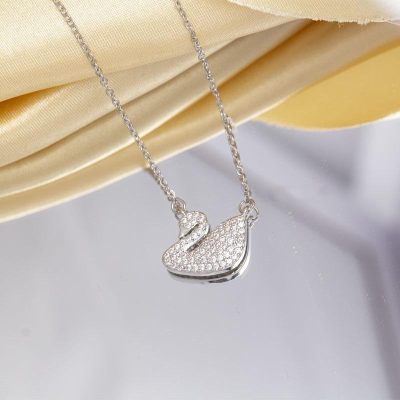 ASTRA® SWAN PAVÉ NECKLACE