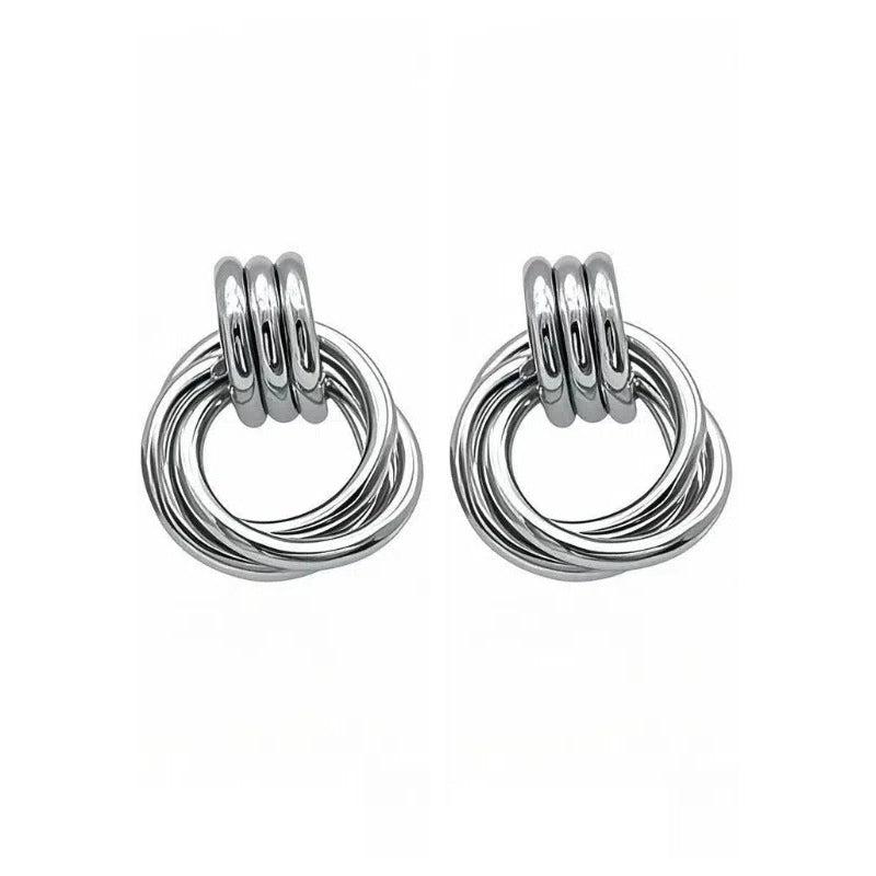 ASTRA® SCULPTED HOOP EARRINGS