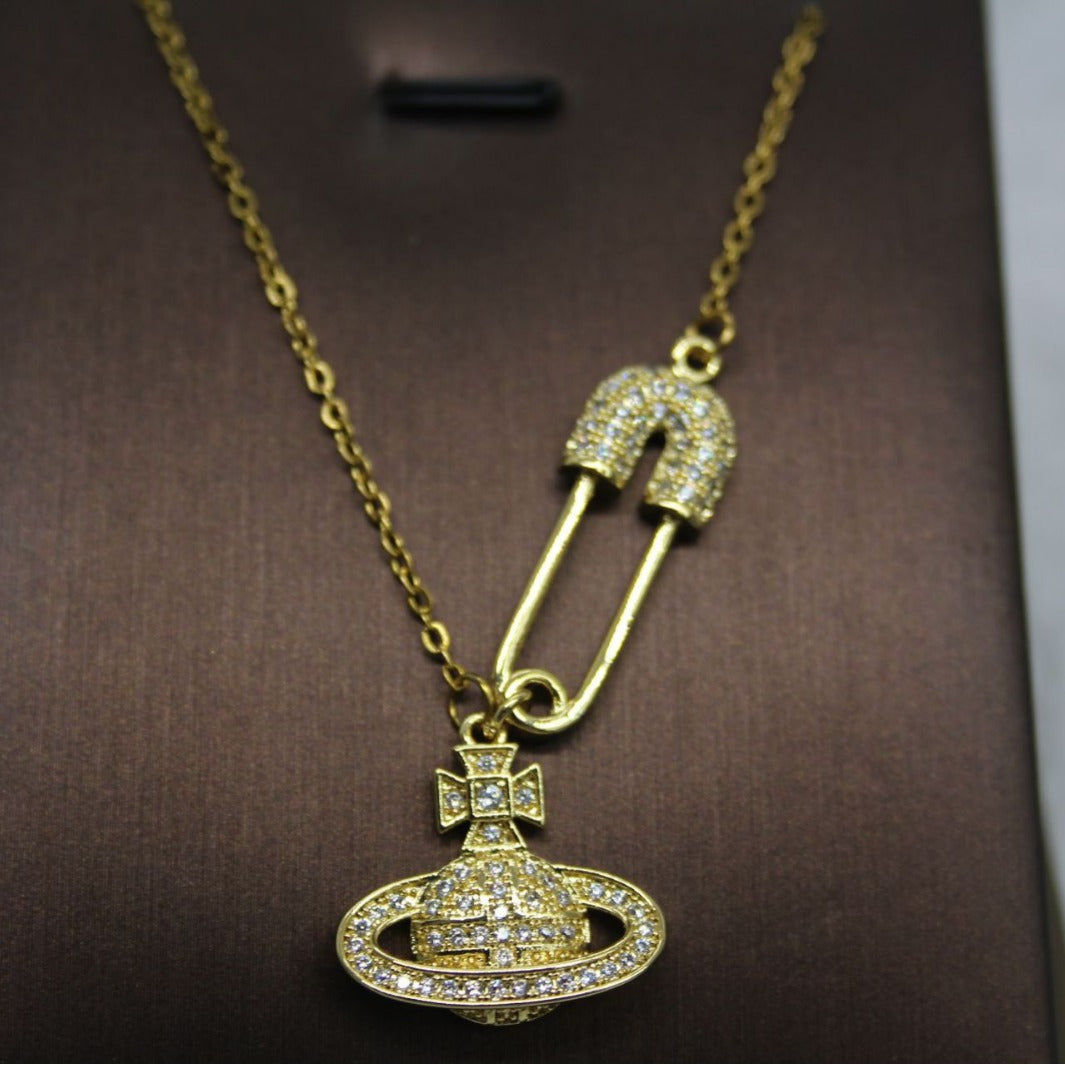 ASTRA® SATURN PENDANT NECKLACE