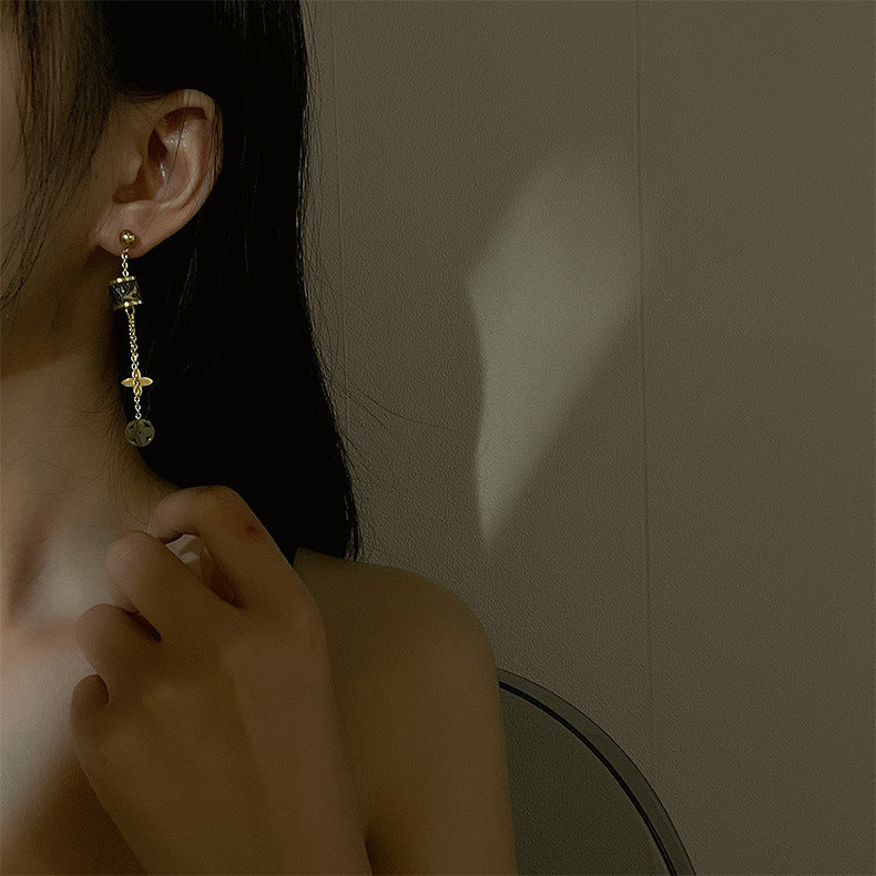 Astra® Clover Tassel Earrings