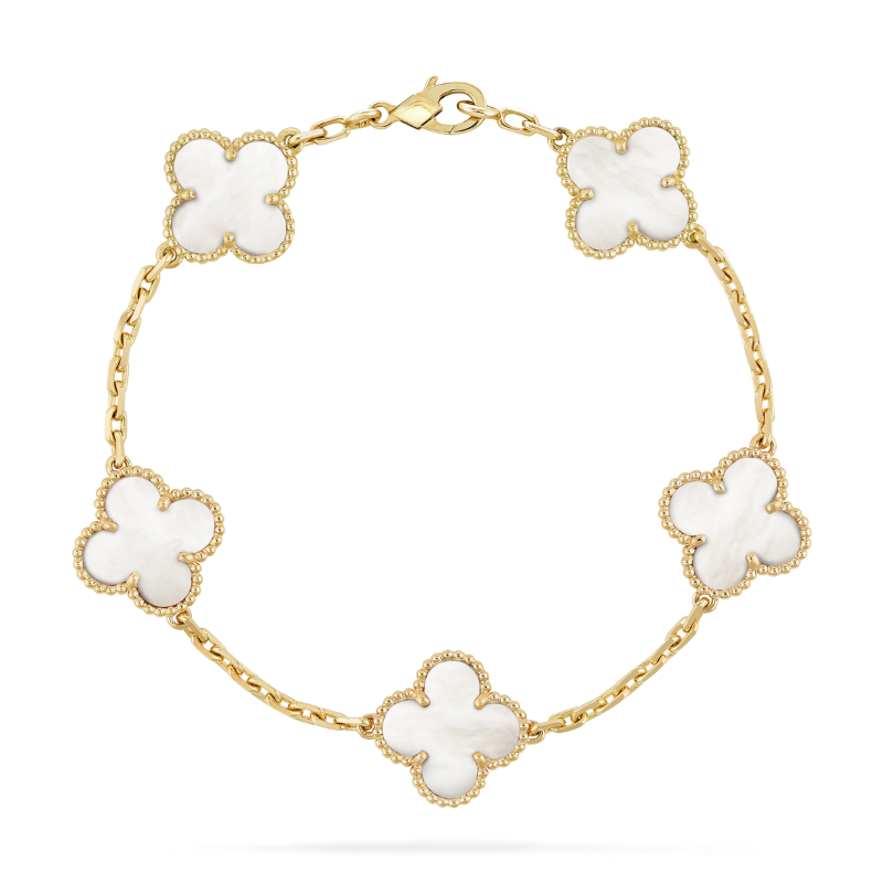 ASTRA CLOVER BRACELET | PEARL