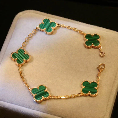 ASTRA CLOVER BRACELET | EMERALD
