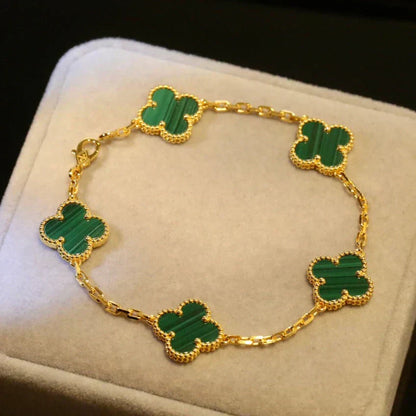 ASTRA CLOVER BRACELET | EMERALD