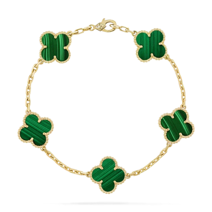 ASTRA CLOVER BRACELET | EMERALD