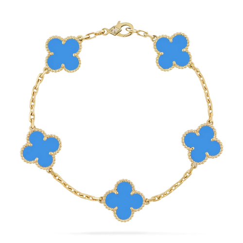 ASTRA CLOVER BRACELET | ROYAL BLUE