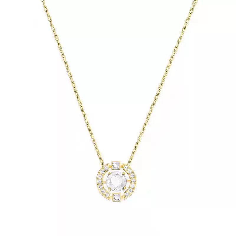 ASTRA® DANCING HEART BLUE GEM NECKLACE