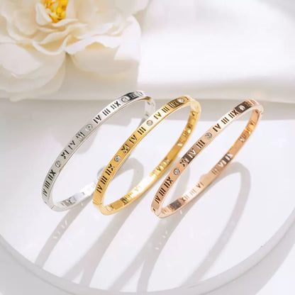ASTRA® ROMAN NUMERAL BANGLE