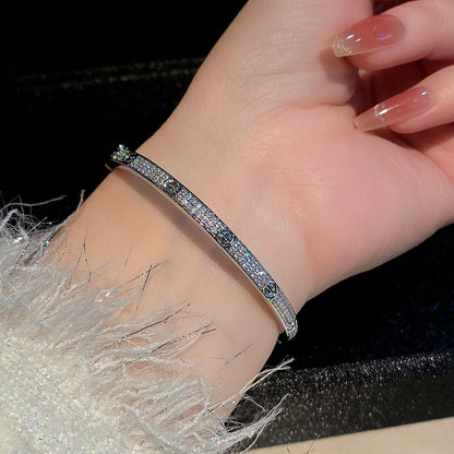Luxury Micro-Pavé Cubic Zirconia Bracelet