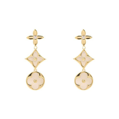 ASTRA  CLOVER PENDANT EARRINGS