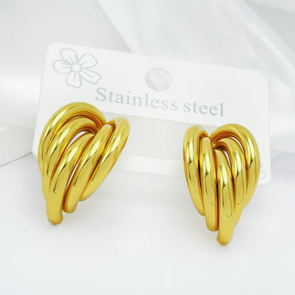ASTRA® SCULPTED HOOP EARRINGS