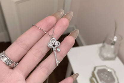 Royal Crown Key Pendant Necklace
