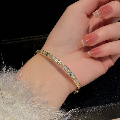 Luxury Micro-Pavé Cubic Zirconia Bracelet