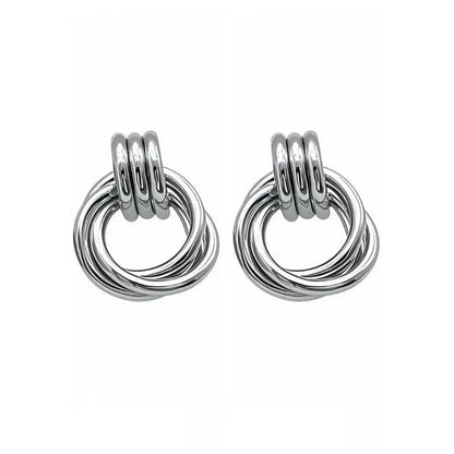 ASTRA® SCULPTED HOOP EARRINGS