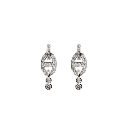 ASTRA® CRYSTAL NOSE HOOP EARRINGS