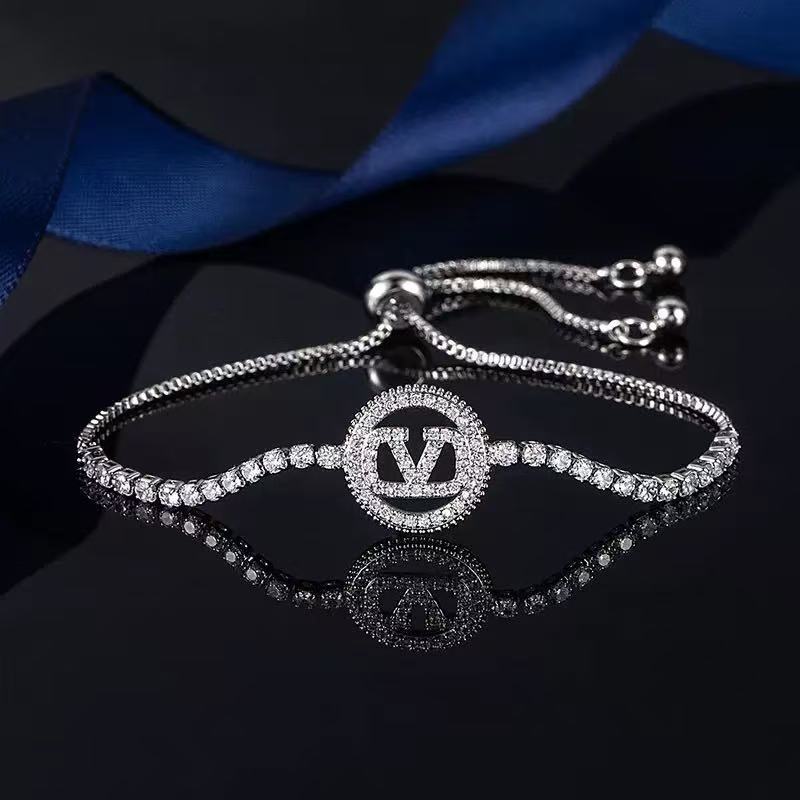 ASTRA® LETTER ICON PAVÉ BRACELET