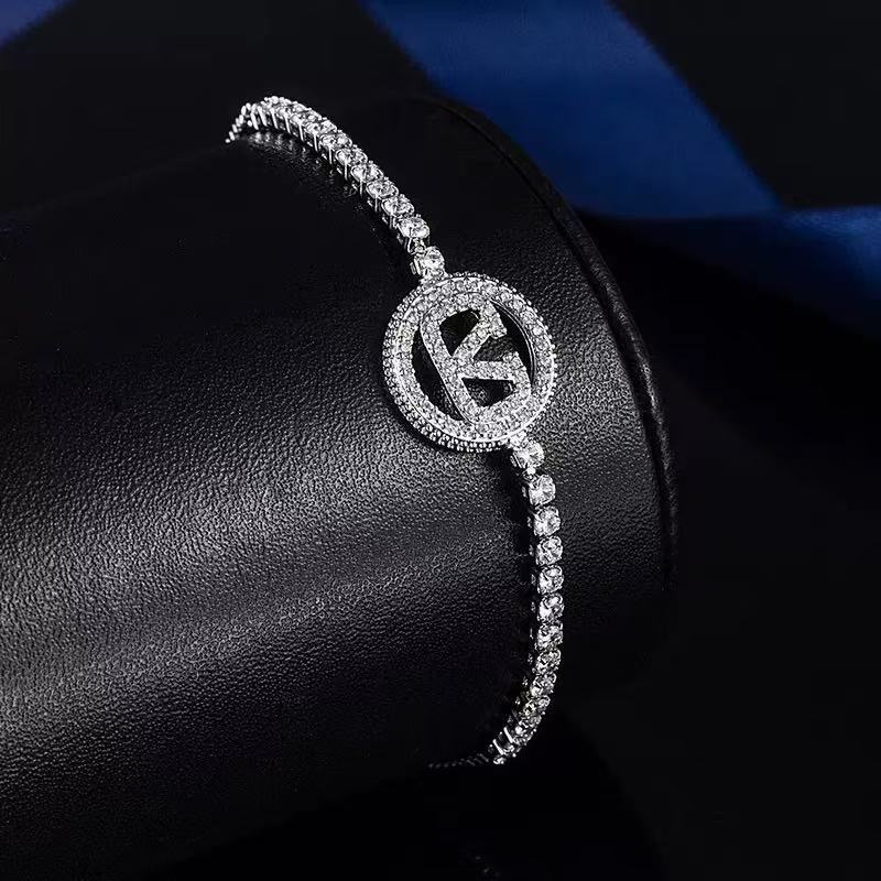 ASTRA® LETTER ICON PAVÉ BRACELET