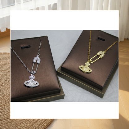 ASTRA® SATURN PENDANT NECKLACE