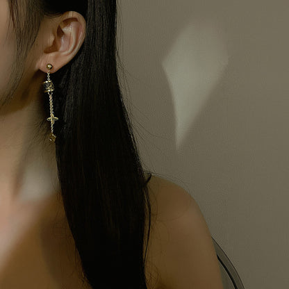 Astra® Clover Tassel Earrings