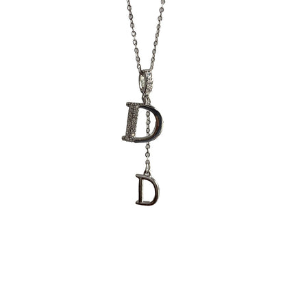ASTRA® DOUBLE D PAVÉ NECKLACE