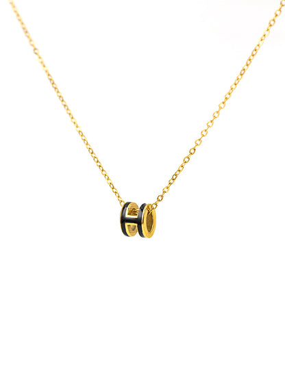 ASTRA® H ENAMEL NECKLACE