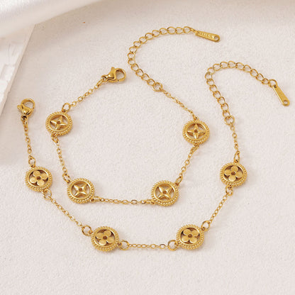 ASTRA® HOLLOW CLOVER BRACELET