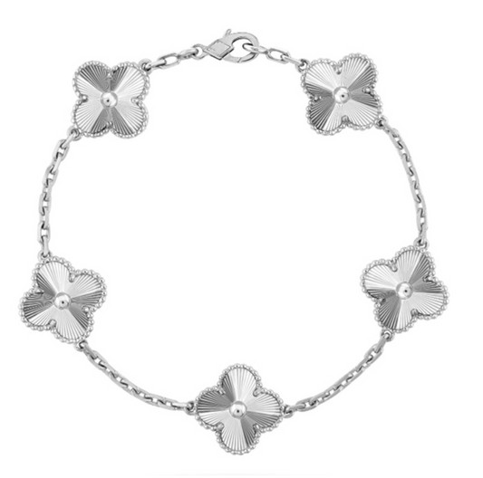 ASTRA CLOVER BRACELET | SILVER