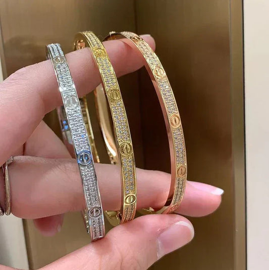 ETERNITY MONACO BRACELET | GOLD & SILVER